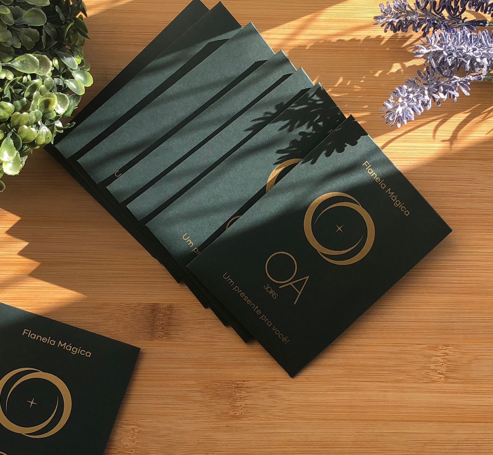 Flanela Mágica Personalizada + Envelope com Seu Logotipo - 200 Unidades