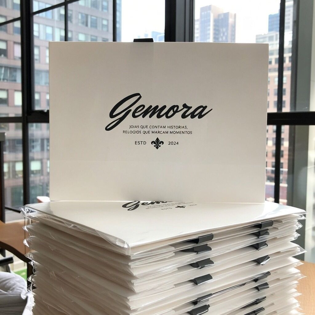 Sacola Personalizada 20,5x29x10cm- 30 Unidades