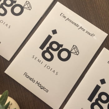 Flanela Mágica Personalizada + Envelope com Seu Logotipo - 300 Unidades