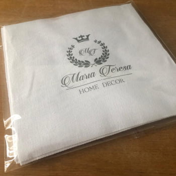 Flanela Mágica Personalizada para Brinde 20x20 - 100 Unidades