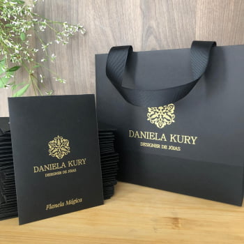 Kit Flanela Mágica com Envelope +  Sacola Personalizada (130 itens)