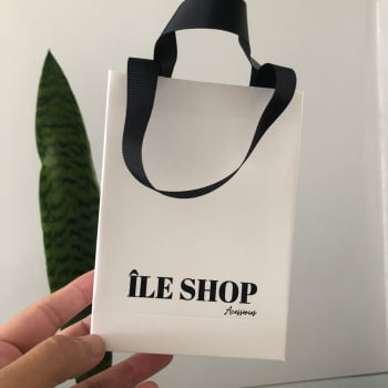 Mini Sacola Personalizadas - 50 Unidades
