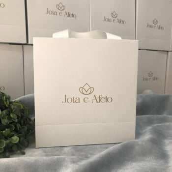 Sacola Personalizadas 15x15x6cm- 30 Unidades