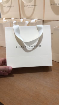 Sacola Personalizadas 17x19x8cm- 100 Unidades