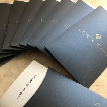 Certificado de Garantia personalizado