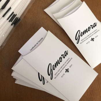 Certificado de Garantia Personalizado